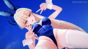 Bass Knight Lewd Version?Toki? - blue archive animation on Crohasit